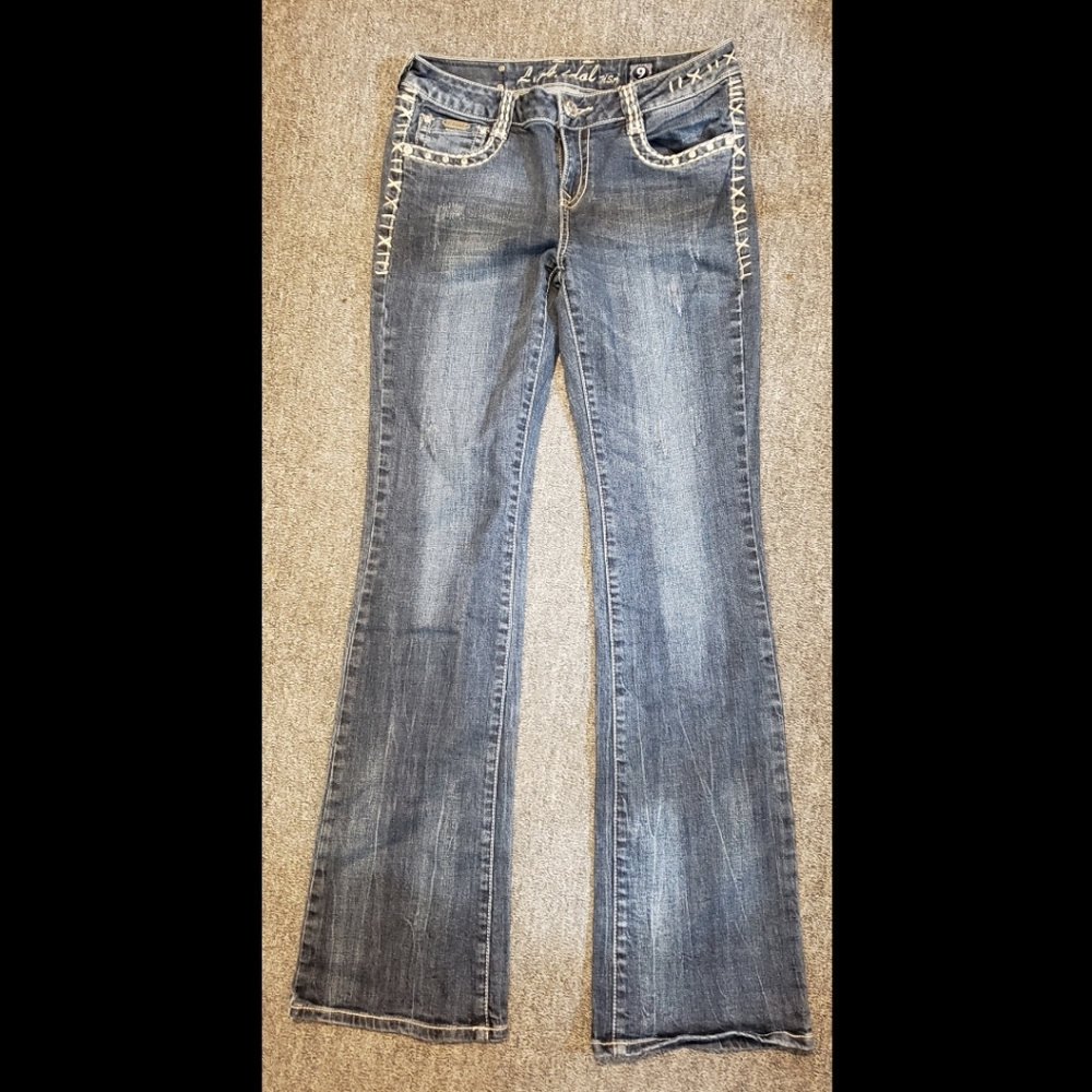 LA Idol Jeans Sz 9  W:31 L:34 low rise